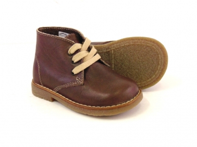 Ghete copii LM, cod 3G1058, seria CREP, maro, piele naturala