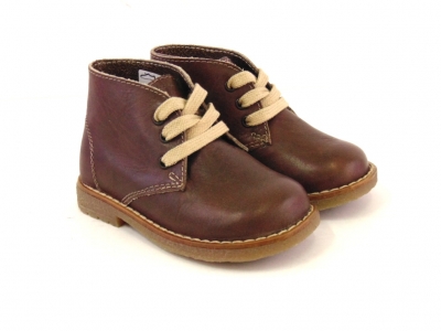Ghete copii LM, cod 3G1058, seria CREP, maro, piele naturala