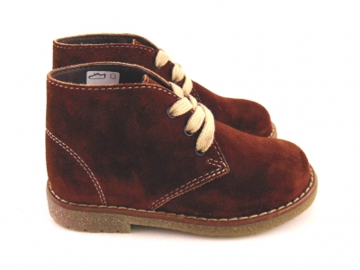 Ghete copii LM, cod 3G1071, seria CREP, maro, piele naturala