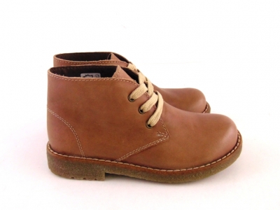 Ghete copii LM, cod 3G1080, seria CREP, maro deschis, piele naturala