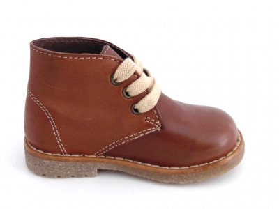 Ghete copii LM, cod 3G1093, seria CREP, maro deschis, piele naturala
