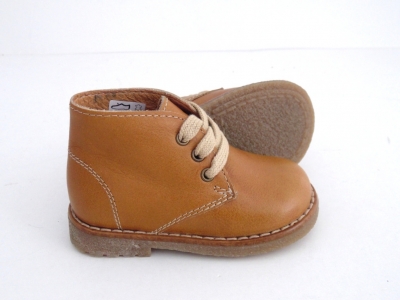 Ghete copii LM, cod 3G1097, seria CREP, maro deschis, piele naturala