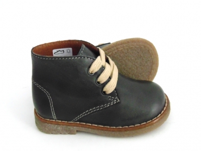 Ghete copii LM, cod 3G1107, seria CREP, gri, piele naturala