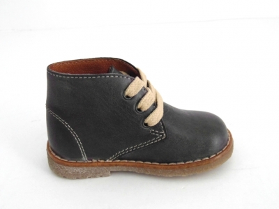 Ghete copii LM, cod 3G1107, seria CREP, gri, piele naturala