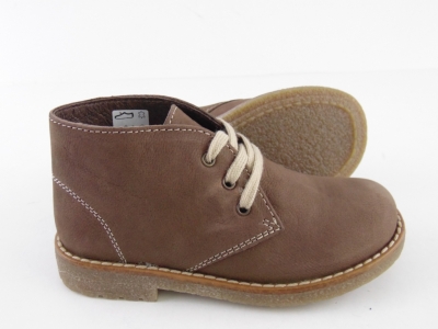 Ghete copii LM, cod 3G1117, seria CREP, maro, piele naturala