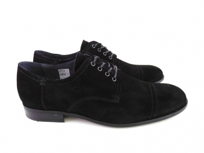 Pantofi barbati LM, cod 1P514, seria WAY, negru, piele naturala