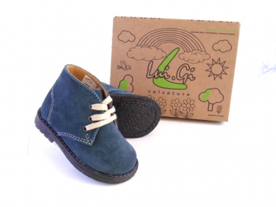 Ghete copii LM, cod 3G1179, seria CREP, verde, piele naturala