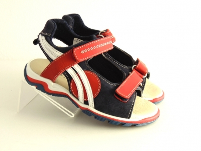 Sandale copii Lui.Gi, cod 3S208, seria CERCHI, bleumarin, piele naturala