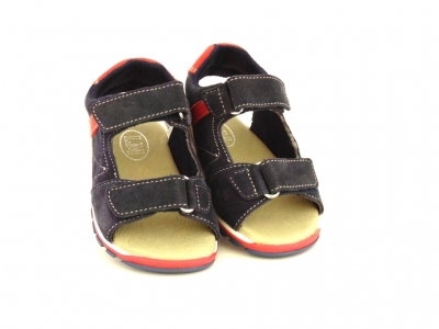 Sandale copii LM, cod 3S209, seria BERRY, bleumarin, piele naturala