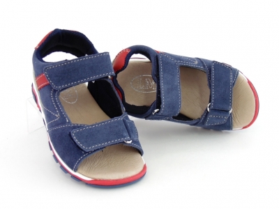 Sandale copii Lui.Gi, cod 3S213, seria BERRY, albastru, piele naturala