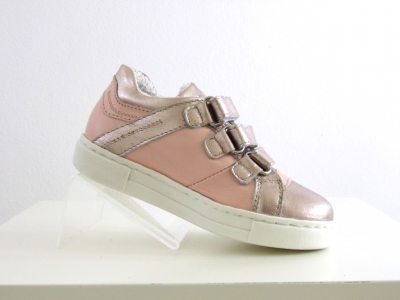 Pantofi sport copii fete Lui.Gi, cod 6A72, seria KIDDY GIRL, roz, piele naturala