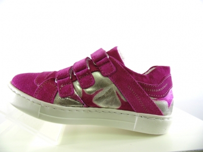 Pantofi sport copii fete Lui.Gi, cod 6A83, seria KIDDY GIRL, purpuriu, piele naturala