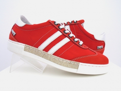 Pantofi sport femei Lui.Gi, cod 2A295, seria NADAL, rosu, piele naturala