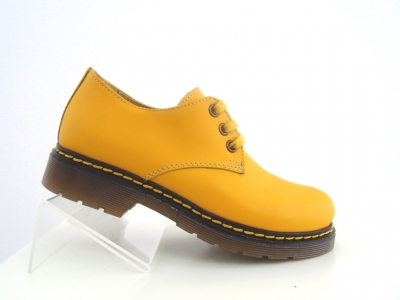 Pantofi copii Lui.Gi, cod 3P15, seria BULL BOYS, portocaliu, piele naturala