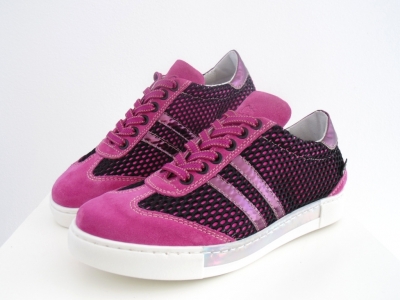 Pantofi sport femei Lui.Gi, cod 2A302, seria NADAL, purpuriu, piele naturala