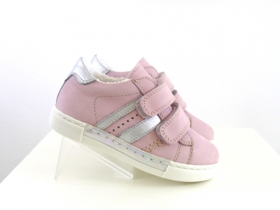 Pantofi sport copii fete Lui.Gi, cod 6A101, seria ANDOS, roz pal, piele naturala