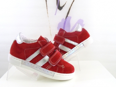 Pantofi sport copii fete Lui.Gi, cod 6A102, seria ANDOS, rosu, piele naturala