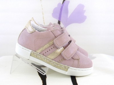 Pantofi sport copii fete Lui.Gi, cod 6A107, seria ANDOS, roz pal, piele naturala