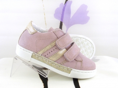Pantofi sport copii fete Lui.Gi, cod 6A107, seria ANDOS, roz pal, piele naturala