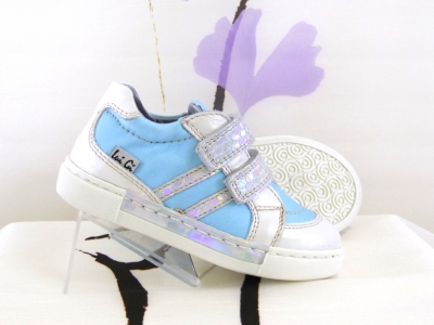 Pantofi sport copii fete Lui.Gi, cod 6A108, seria ANDOS, albastru, piele naturala