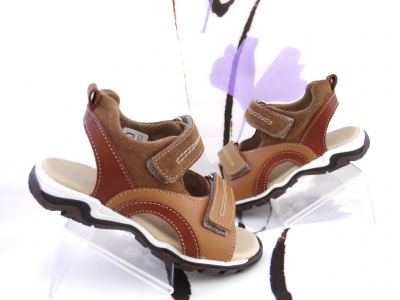 Sandale copii Lui.Gi, cod 3S243, seria JOLIE, maro, piele naturala