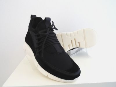 Pantofi sport femei Lui.Gi, cod 2A303, seria RUNNER, negru, piele naturala