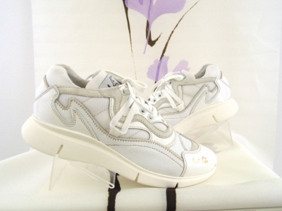 Pantofi sport femei Lui.Gi, cod 2A306, seria VOGUE, alb, piele naturala