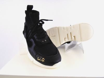 Pantofi sport femei Lui.Gi, cod 2A309, seria VOGUE L, negru, piele naturala