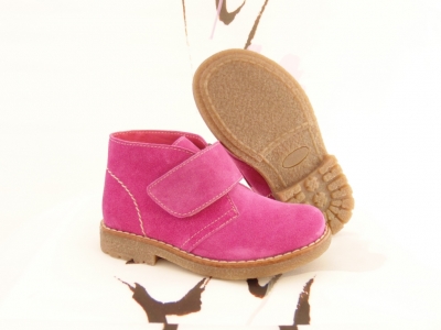 Ghete copii fete Lui.Gi, cod 6G114, seria CREP SKY, purpuriu, piele naturala