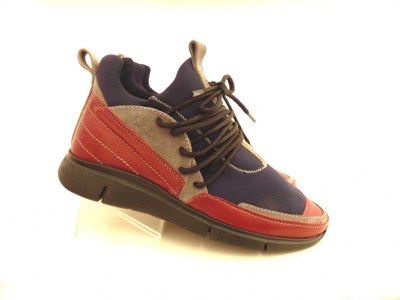 Pantofi sport unisex Lui.Gi, cod 7A9, seria RUNNER, multicolor, piele naturala
