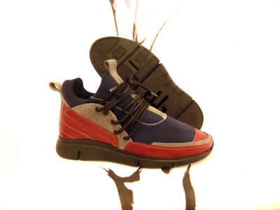 Pantofi sport unisex Lui.Gi, cod 7A9, seria RUNNER, multicolor, piele naturala