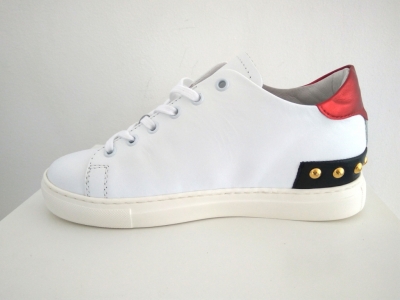 Pantofi sport femei Lui.Gi, cod 2A310, seria CARINA, alb, piele naturala