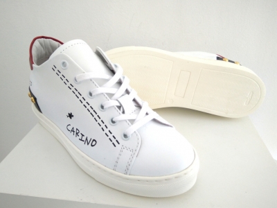 Pantofi sport femei Lui.Gi, cod 2A310, seria CARINA, alb, piele naturala