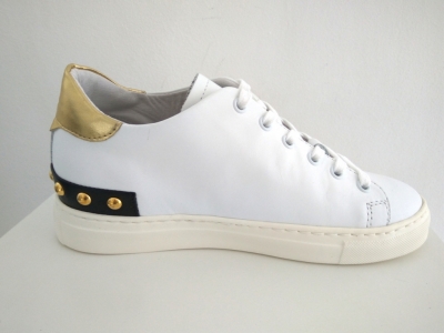 Pantofi sport femei Lui.Gi, cod 2A312, seria CARINA, alb, piele naturala