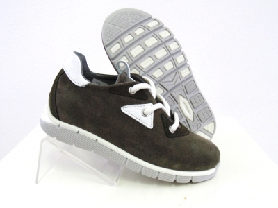 Pantofi sport copii Lui.Gi, cod 3A456, seria LUI, gri, piele naturala