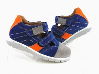 Pantofi sport copii Lui.Gi, cod 3A457, seria SANDY, albastru, piele naturala