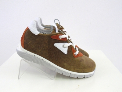Pantofi sport copii Lui.Gi, cod 3A459, seria LUI, maro deschis, piele naturala