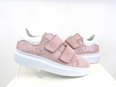 Pantofi sport femei Lui.Gi, cod 2A331, seria CITY, roz pal, piele naturala