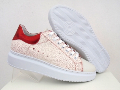 Pantofi sport femei Lui.Gi, cod 2A335, seria CITY, alb, piele naturala