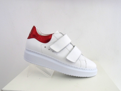 Pantofi sport femei Lui.Gi, cod 2A339, seria CITY, alb, piele naturala
