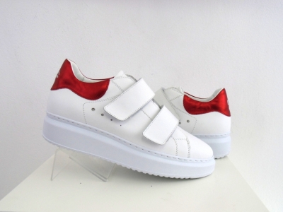 Pantofi sport femei Lui.Gi, cod 2A339, seria CITY, alb, piele naturala