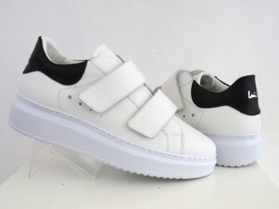 Pantofi sport femei Lui.Gi, cod 2A340, seria CITY, alb, piele naturala