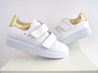 Pantofi sport femei Lui.Gi, cod 2A346, seria CITY, alb, piele naturala